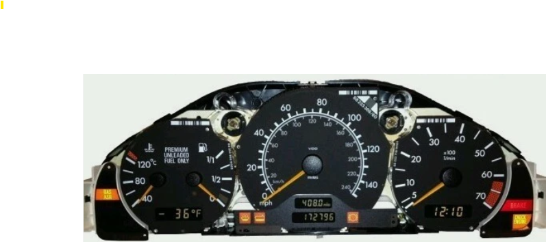 Mercedes-Benz Instrument Cluster Repair | C-Class, E-Class, and CLK