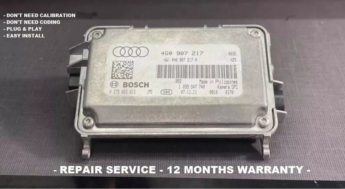 Repair Service ACC FRONT CAMERA 4G0907217A 12 MONTHS WARRANTY , PLUG & PLAY