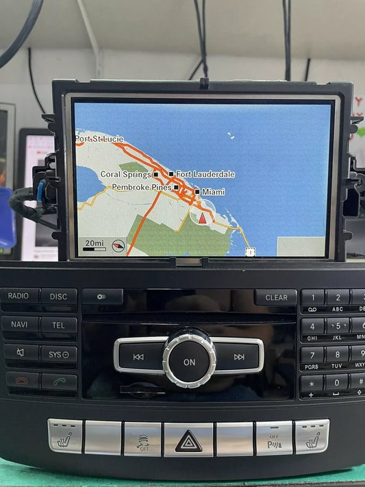7Mercedes-Benz Navigation A1669000513 W166 NTG4.5 NTG4.7 Repair Service WARRANTY