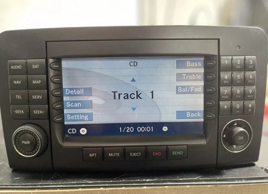 9Mercedes - Benz w164 X164 navigation Repair Service Navi 12 Months Warranty